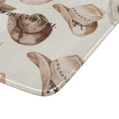 Planche À Découper Casquettes de fille à la crème rose (Coin)