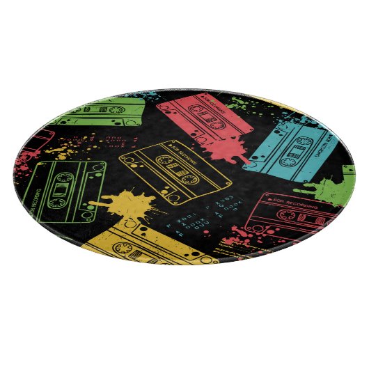 Planche À Découper Cassettes Cool style années 90 (Coin)