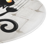 Planche À Découper Cat Falling down fun dessin personnage (Coin)