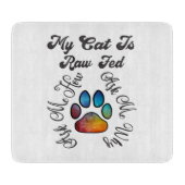 Planche À Découper Cat Fed brut (Devant)