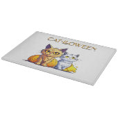 Planche À Découper Cat Halloween (Coin)