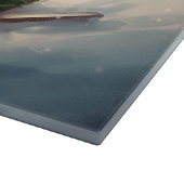 Planche À Découper Cavalier King Charles Spaniel neige de Noël (Coin)