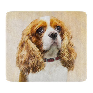 Planche À Découper Cavalier King Charles Spaniel Peinture originale