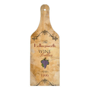 Planche À Découper Cave à vin personnalisée