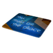 Planche À Découper Ce doit être l'endroit NEON Sign Funny (Coin)