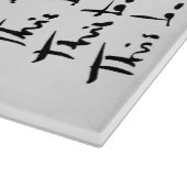 Planche À Découper Cela aussi passera ! Guillemet inspirant (Coin)