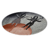Planche À Découper Célébration de danse d'aliens (Coin)