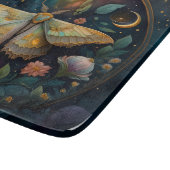 Planche À Découper Celestial Moth and Moon Phases – Enchanted Night (Coin)