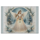 Planche À Découper Celestial Winter Angel Lantern of Hope (Devant)