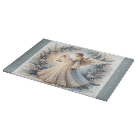 Planche À Découper Celestial Winter Angel Lantern of Peace (Coin)