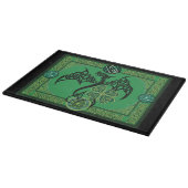 Planche À Découper Celtique irlandais de dragon vert (Coin)