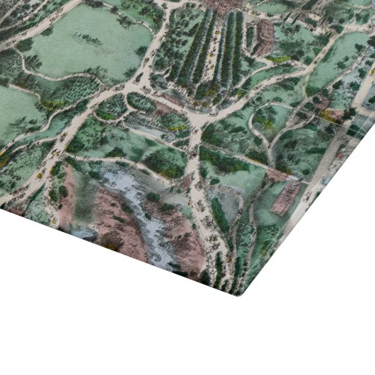 PLANCHE À DÉCOUPER CENTRAL PARK, 1860 (Coin)