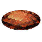 Planche À Découper Cercle d'art Abstrait (Coin)