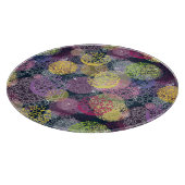 Planche À Découper Cercle de points Polka de la Cute Abstraite (Coin)