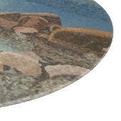 Planche À Découper Cercle de Stones Lake Tahoe Impressionnisme (Coin)