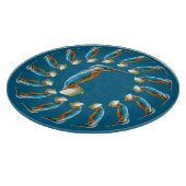 Planche À Découper Cercle des martins-pêcheurs (Coin)