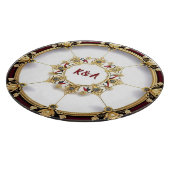 Planche À Découper Cercle d'Or Style Élégant pour la Maison Luxe (Coin)