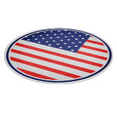 Planche à découper "Cercle patriotique du drapeau (Coin)
