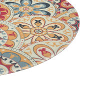 Planche À Découper Cercles Abstraits : Papier peint couleur tendance (Coin)