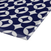 Planche À Découper Cercles de chevauchement bleu oriental Shippo géom (Coin)