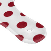 Planche À Découper Cercles de points rouges carmin (Coin)