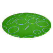 Planche À Découper Cercles verts (Coin)