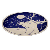 Planche À Découper Cerf au clair de lune (Coin)