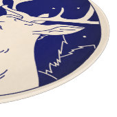 Planche À Découper Cerf au clair de lune (Coin)