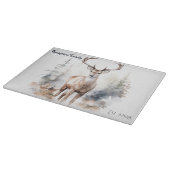 Planche À Découper Cerf dans la forêt (Coin)