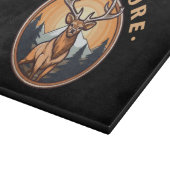 Planche À Découper Cerf - Faune - Camping - Aventure (Coin)