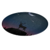 Planche À Découper cerfs au clair de lune (Coin)