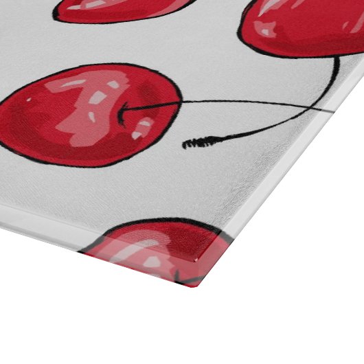 Planche À Découper Cerises (Coin)