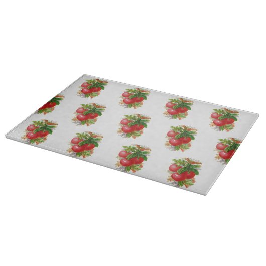 Planche À Découper Cerises vintages (Coin)