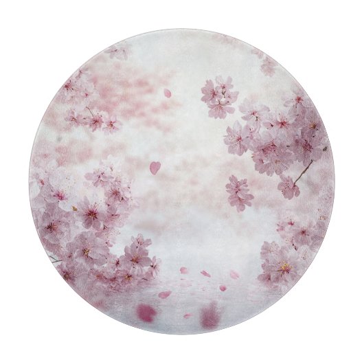 Planche À Découper Cerisiers en fleurs (Devant)