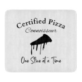 Planche à découper certifiée Pizza Connoisseur (Devant)
