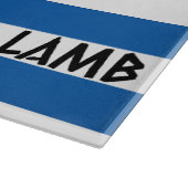 Planche À Découper C'est bon ! I Make Lamb - Drapeau grec Mariage gre (Coin)
