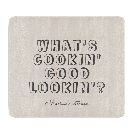 Planche À Découper C'est drôle ce qui est cuisine, bon regard' (Devant)