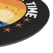 Planche À Découper C'est la conception de coucher de soleil tropical (Coin)