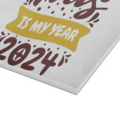 Planche À Découper C'est mon année 2024 (Coin)