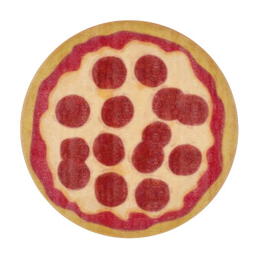 Planche À Découper C'est une pizza (Devant)