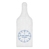 Planche À Découper C'est Wine O'Clock Somewhere sur un (Devant)