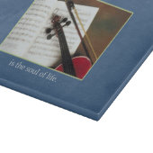 Planche À Découper Chaînes de musique, L'âme de la vie, Traditionnel (Coin)