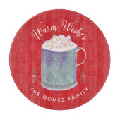 Planche À Découper Chaleureux Chauds Peppermenthe Chaud cacao (Devant)