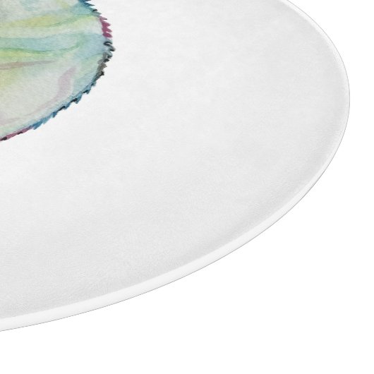 Planche À Découper Chameleon à aquarelle mignonne (Coin)