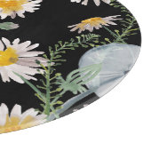 Planche À Découper Chamomille, motif d'aquarelle de pissenlit (Coin)