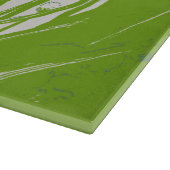 Planche À Découper champ camomille vert (Coin)