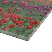 Planche À Découper Champ De Tulipes (Coin)