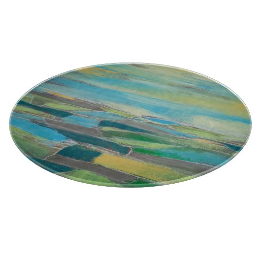 Planche À Découper Champ fragmenté I (Coin)