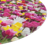 Planche À Découper champ plein de tulipes (Coin)