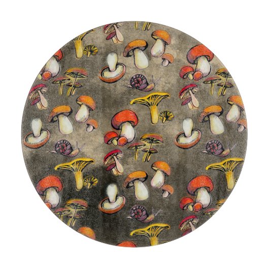 Planche À Découper Champignons (Devant)